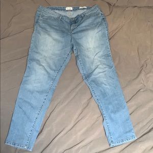 Jessica Simpson Rolled Crop Skinny Jeans - Size 14